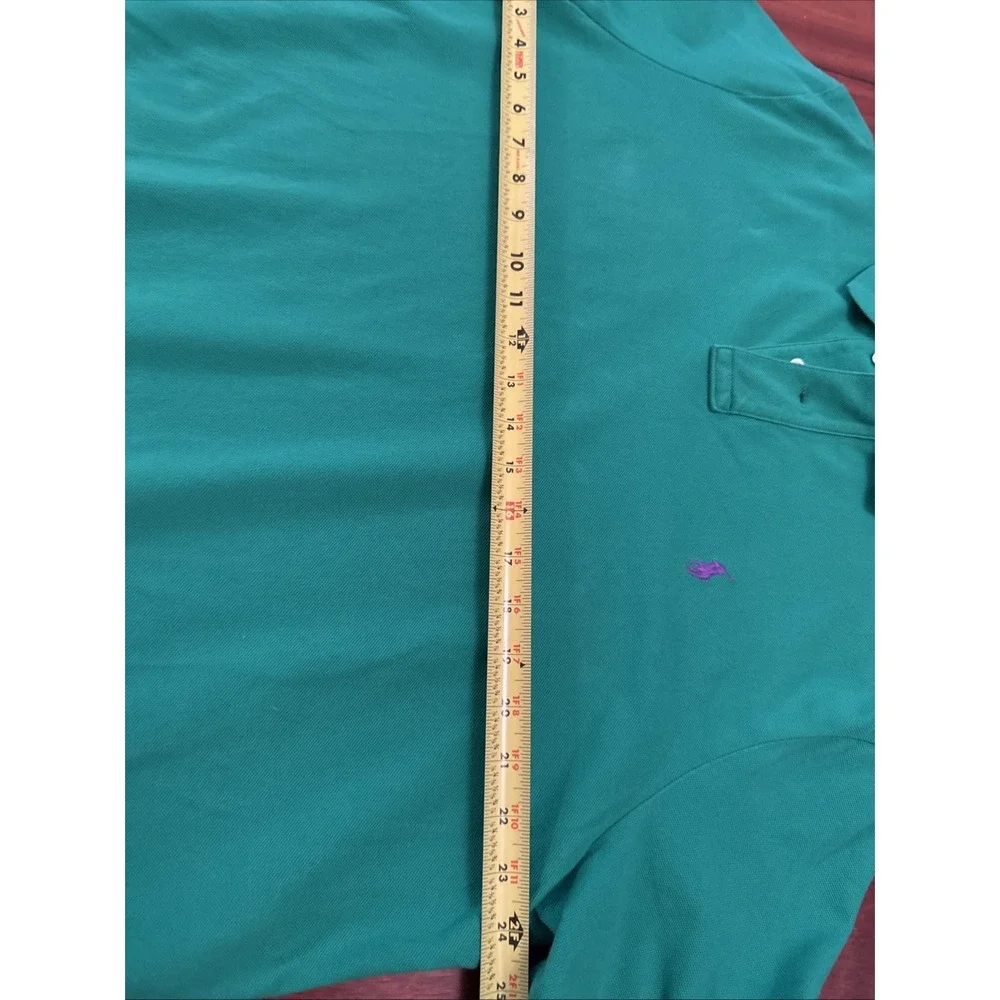 Ralph Lauren Polo Men's XL Green Pony 100% Cotton Stretch Classic Fit